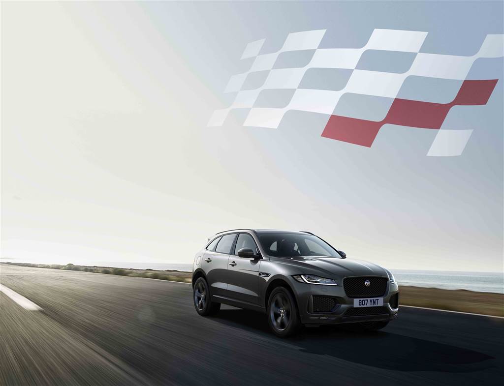 F-Pace Chequered Flag