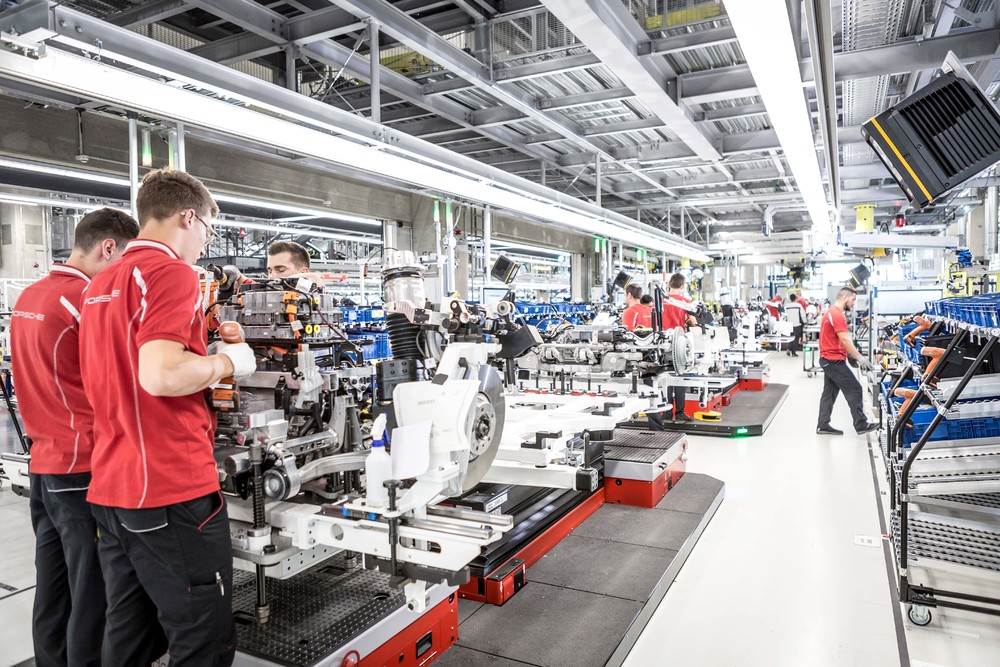 Nhà máy sản xuất Porsche Taycan