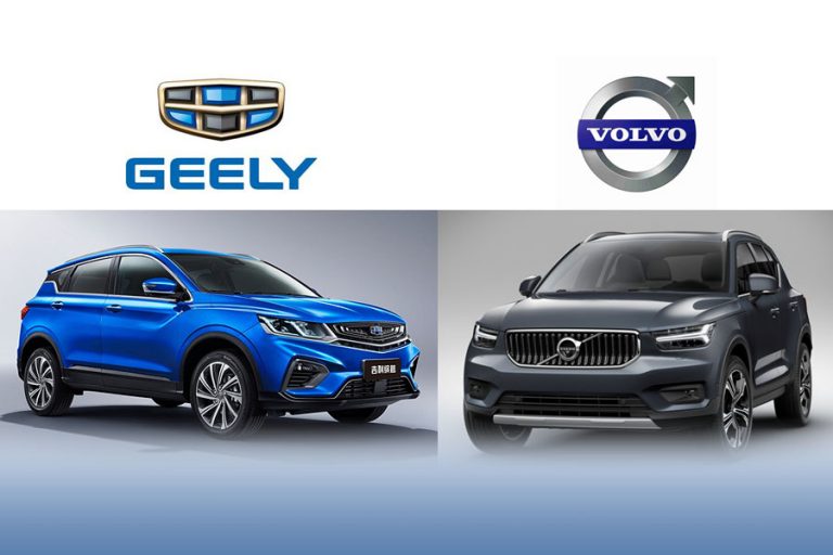 Geely на базе volvo