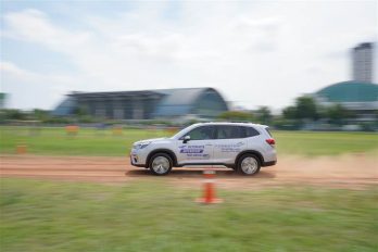 trải nghiệm với Subaru Ultimate Test Drive