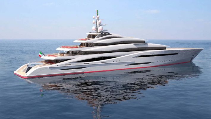 Ocean Independence tiết lộ dự án siêu du thuyền Century X 110m