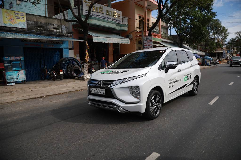 Thi tiết kiệm nhiên liệu Mitsubishi