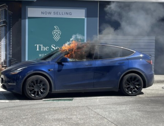 Cháy Tesla