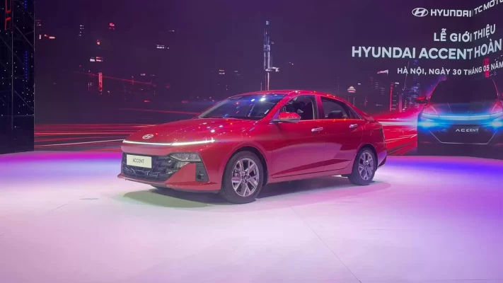 Hyundai Accent 2024 ra mắt với diện mạo mới