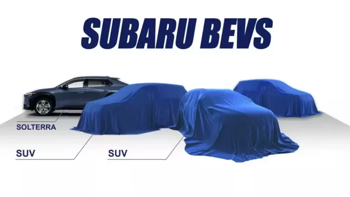 Subaru hợp tác Toyota sản xuất 3 mẫu SUV điện mới