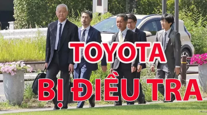 Quan chức Nhật kiểm tra trụ sở Toyota vì bê bối chứng nhận an toàn