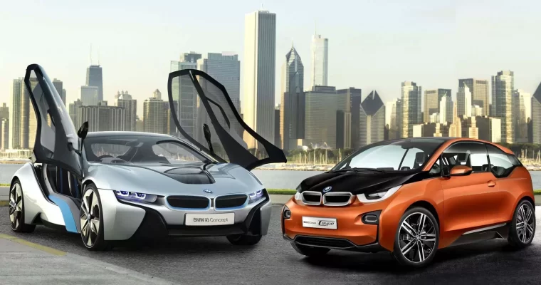 BMW i8 và i3 là mẫu xe điện kinh điển truyền cảm hứng cho tương lai