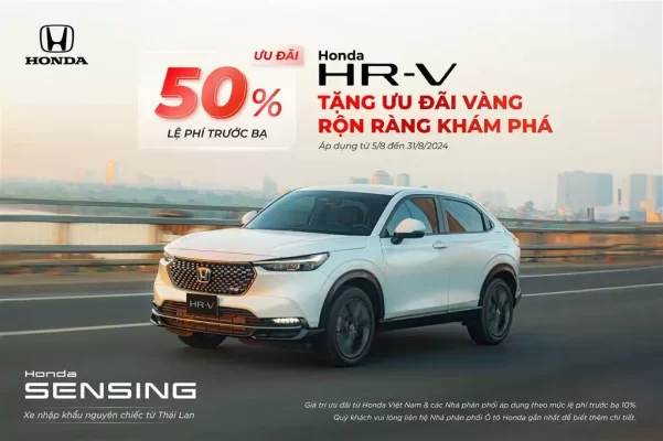 Honda Việt Nam khuyến mại cho 5 dòng xe hấp dẫn