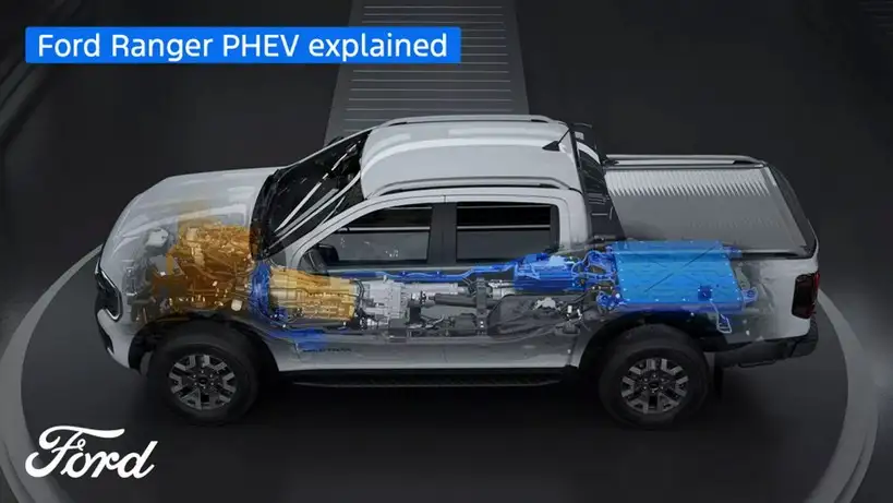 Mẫu Ford Ranger PHEV mạnh nhất không bán ở Việt Nam