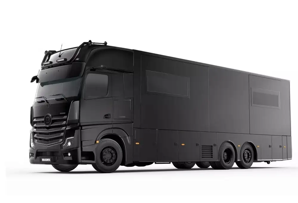 Brabus Big Boy 1200, căn nhà di động 30 mét vuông triệu