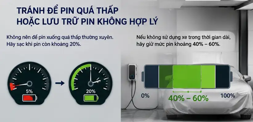 Những thói quen khiến pin xe điện lão hóa nhanh hơn