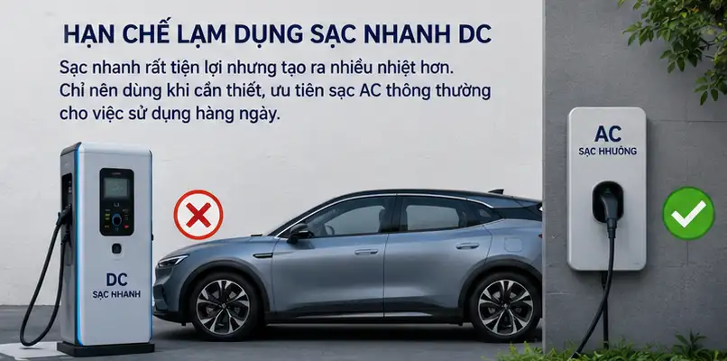 Những thói quen khiến pin xe điện lão hóa nhanh hơn