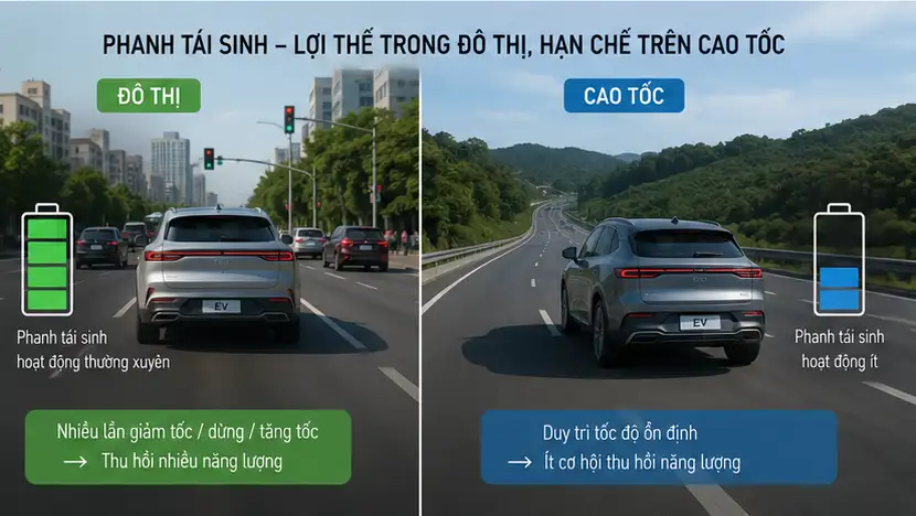 Vì sao xe điện hao pin hơn khi chạy cao tốc?