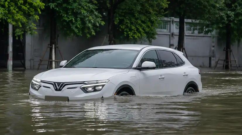 Xe điện có an toàn khi ngập nước?