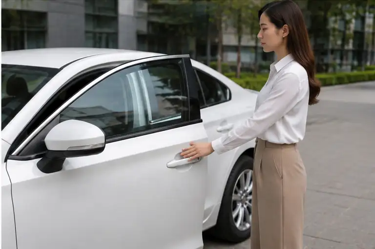 đóng cửa ô tô quá mạnh