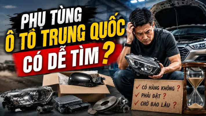 Phụ tùng xe Trung Quốc có dễ tìm?