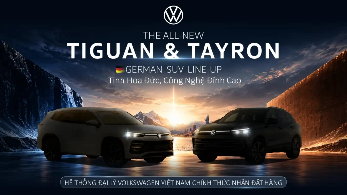 1, The All New Tiguan & Tayron chính thức được nhận đặt hàng tại Hệ thống Đại lý Volkswagen Việt Nam
