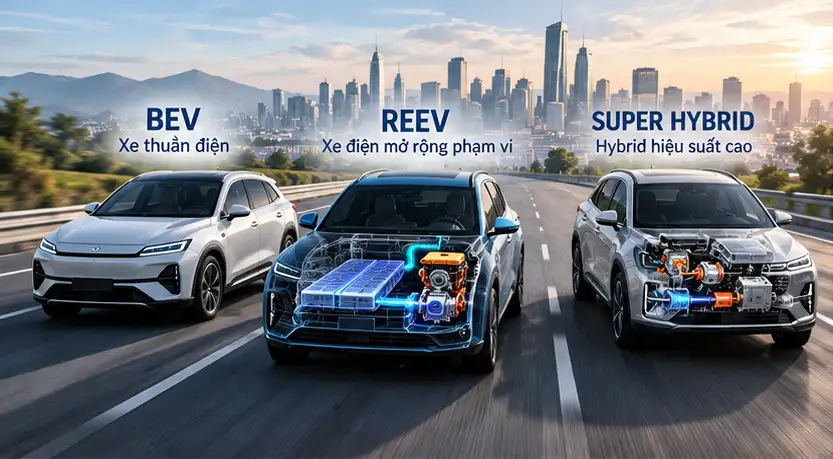 REEV và Super Hybrid